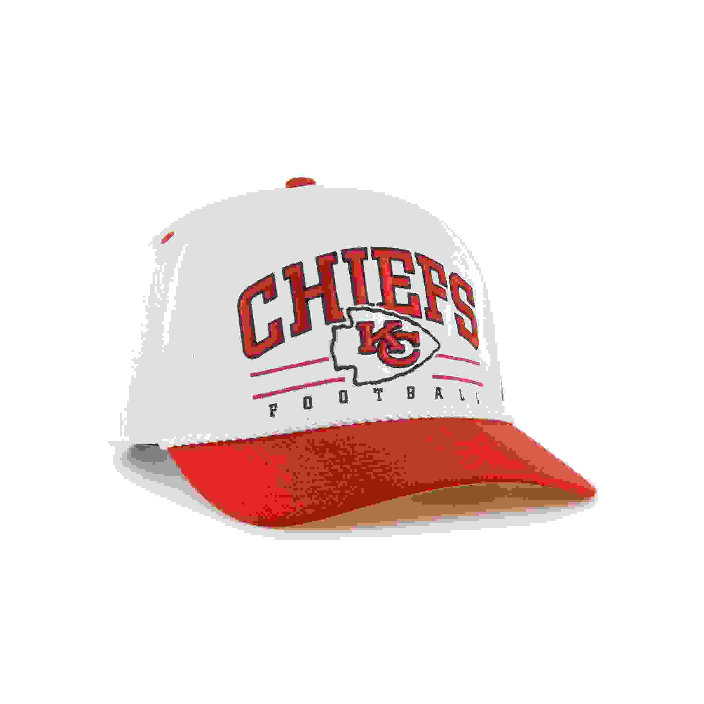 47 Kansas City Chiefs Roscoe Hitch White Snapback Cap
